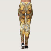 Leggings Fancy Natural Leopard Skin Rock Photo Conçu (Dos)