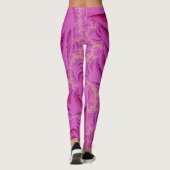 Leggings ~ FANDANGO Motif de design fractal ~ Original ~ (Dos)