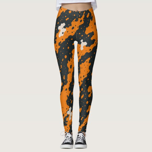 Leggings fanta noir  (Devant)
