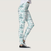 Leggings Fantastic Beasts Motif bleu (Droite)