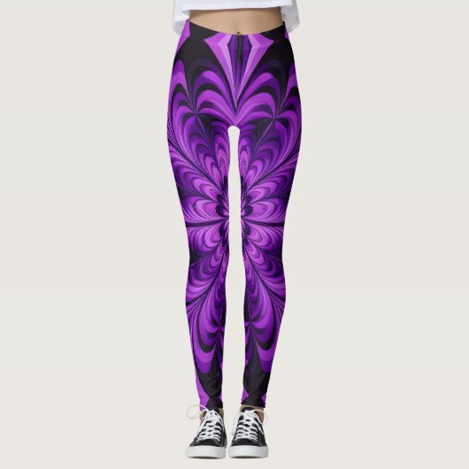 Leggings Fantastic Purple  (Devant)