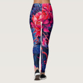 Leggings Fantastique Fleur Fury Dragon (Dos)