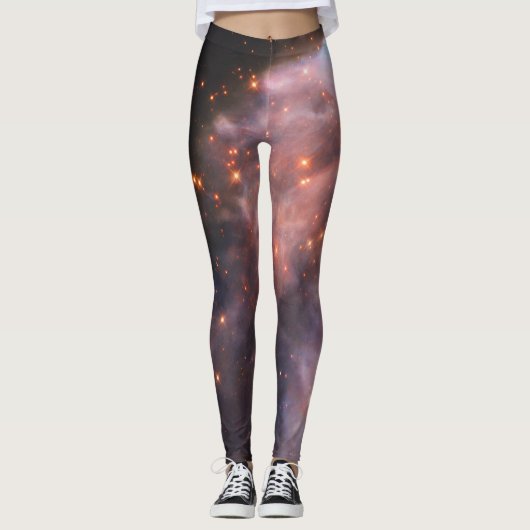 Leggings Fantôme de Cassiopée Nebula (Devant)