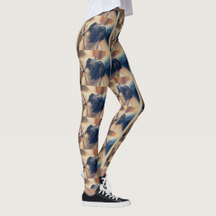 Leggings faon de bouledogue français