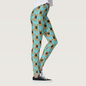 Leggings Faon d'or Frenchie (Droite)