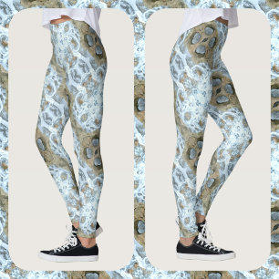 Leggings Faux Lace Nature Inspiré