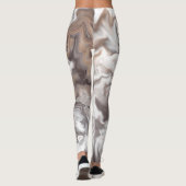 Leggings Faux Marble Abstrait (Dos)
