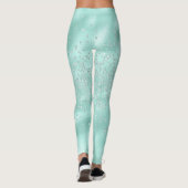 Leggings Faux Parties scintillant Pastel Sparkle Élégant Sh (Dos)