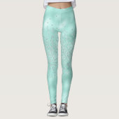 Leggings Faux Parties scintillant Pastel Sparkle Élégant Sh (Devant)
