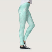 Leggings Faux Parties scintillant Pastel Sparkle Élégant Sh (Droite)