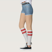 Leggings Faux shorts et chaussettes (Gauche)