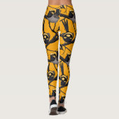 Leggings Fée en jaune (Dos)