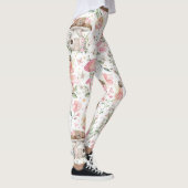 Leggings Fée Whimsical Enchanted Forêt rose Floral (Droite)