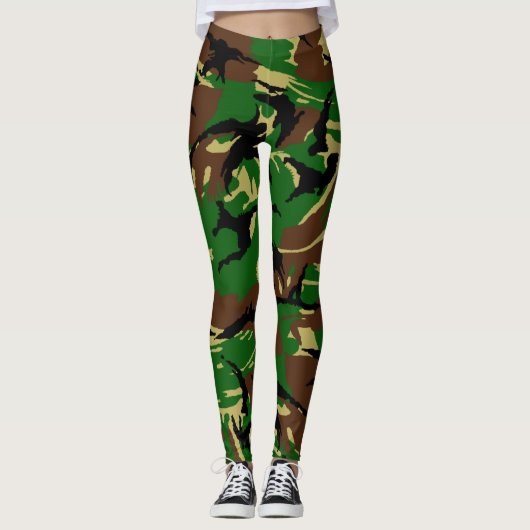 Leggings féminin britannique DPM CAMO (Devant)