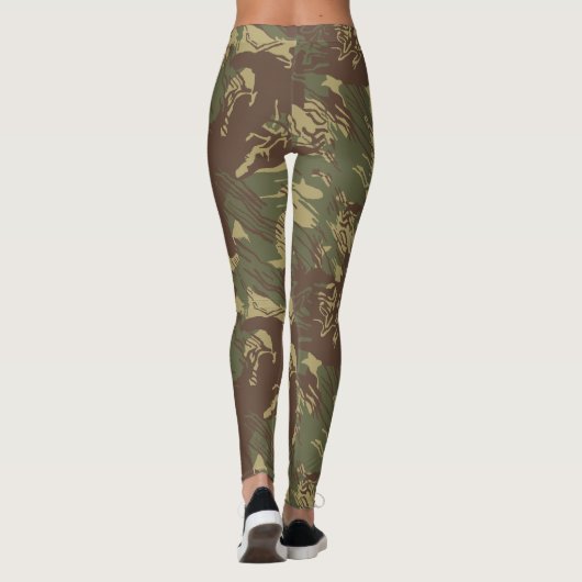 Leggings féminin Rhodesian CAMO (Dos)