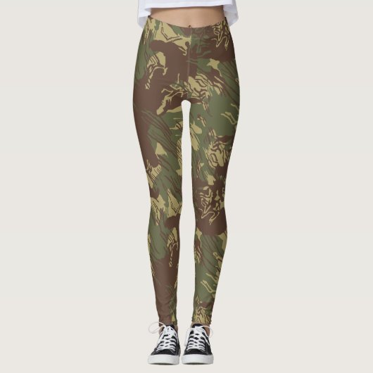 Leggings féminin Rhodesian CAMO (Devant)