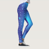 Leggings féminine Blue Stars (Droite)