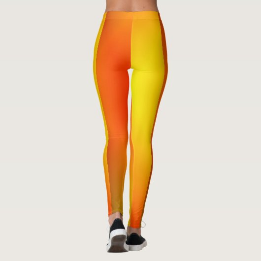 Leggings féminins à deux tons (Dos)