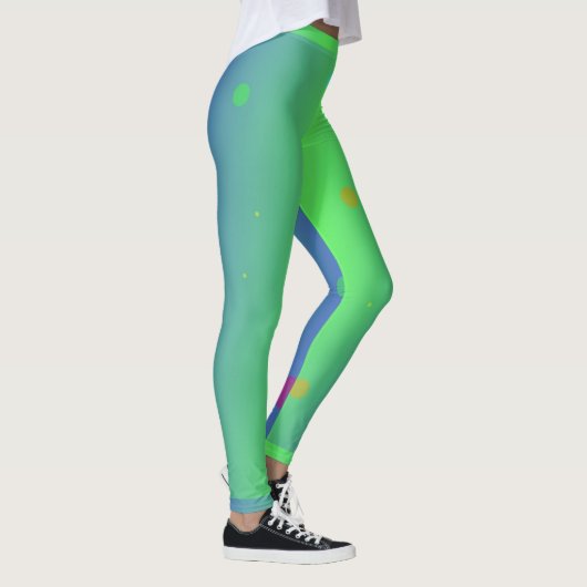 Leggings féminins à deux tons (Droite)
