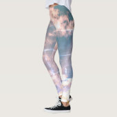 Leggings féminins "Ciel nuageux" (Gauche)