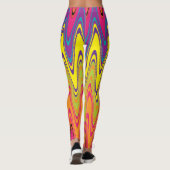Leggings féminins colorés (Dos)