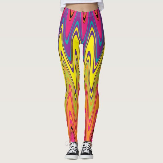 Leggings féminins colorés (Devant)