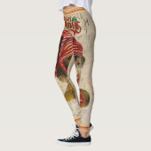 Leggings féminins de Noël (Gauche)