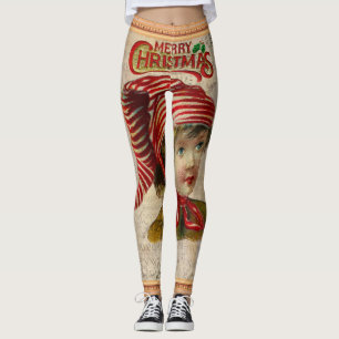 Leggings féminins de Noël