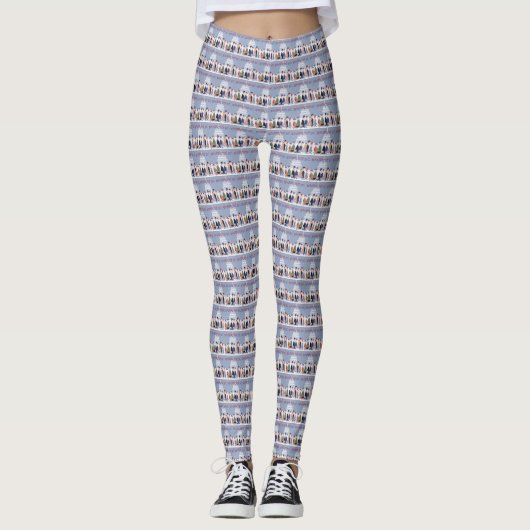 Leggings féminins de Washington D.C. (Devant)