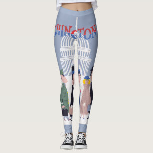Leggings féminins de Washington D.C.