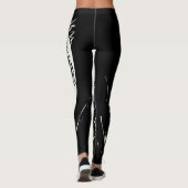 Leggings féminins du Dragon blanc (Dos)
