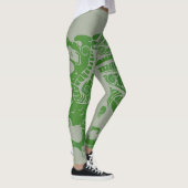 Leggings féminins du Dragon Vert (Droite)