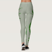 Leggings féminins du Dragon Vert (Dos)