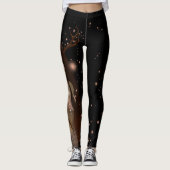 Leggings Femme 2018 de cerfs communs (Devant)