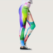 Leggings Femme à l'aquarelle Belle (Droite)