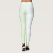 Leggings Femme Bleu Jaune Vert Blanc tendance Moderne (Dos)
