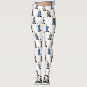 Leggings Femme d'agriculteur Reine de Spades Thunder_Cove