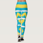 Leggings femme design Bahamas (Dos)