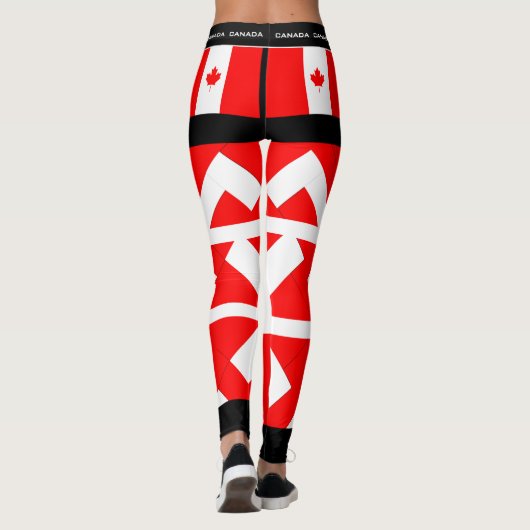 Leggings femme design Canada (Dos)