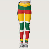 Leggings femme design LITHUANIA (Devant)
