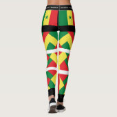 Leggings femme design Senegal (Dos)