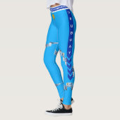 Leggings femme design Uruguay (Gauche)
