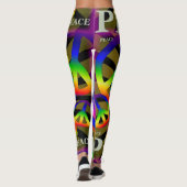 Leggings femme Paix (Dos)