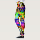 Leggings femme Paix (Gauche)