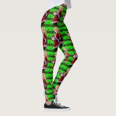 Leggings femmes costume d'aide santas (Droite)