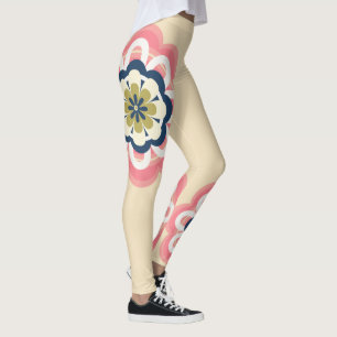Leggings Femmes florale moderne