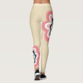 Leggings Femmes florale moderne (Dos)
