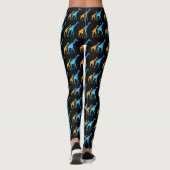 Leggings femmes girafe (Dos)