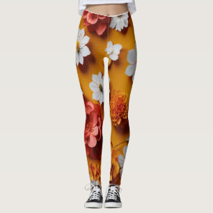 Leggings femmes jambières jaune moutarde