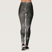 Leggings Femmes "Jasmin" Au Charbon (Dos)